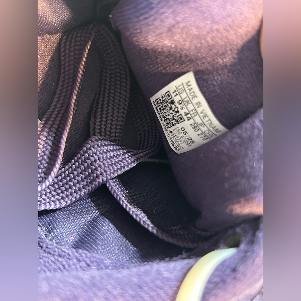 Adidas Dark Purple Sneakers - Picture 2 of 9